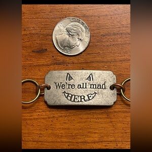 Alice in Wonderland inspired bracelet